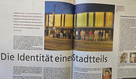 Thema vor 20 Jahren: Die Eröffnung der Seel-sorgestelle St. Elia. 
