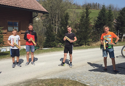 Ratschenbuben der Pfarre Windischgarsten