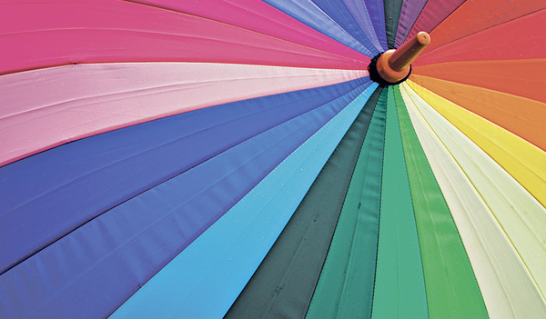 Alle unter einem Schirm. Die bunte Vielfalt der politischen Landschaft muss zu einem gemeinsamen Dach werden. 