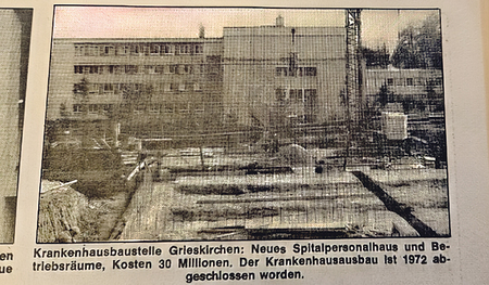 Vor 50 Jahren beschäftigten die Kirchenzeitung die Investitionen der Ordensspitäler.  