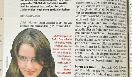 Vor 15 Jahren war eine engagierte Studentin „Kopf der Woche“.  