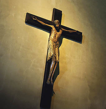 Jesus am Kreuz  [ (c) www.BilderBox.com,Erwin Wodicka,Siedlerzeile 3,A4062 Thening,Tel.+43 676 5103 678. Verwendung nur gegen HONORAR, BELEG, URHEBERVERMERK und den AGBs auf bilderbox.com ] in an am um im einer beim and einem mit / Kreuzigung Religio