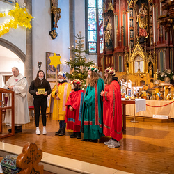 Sternsinger/innen der Pfarre St. Marien