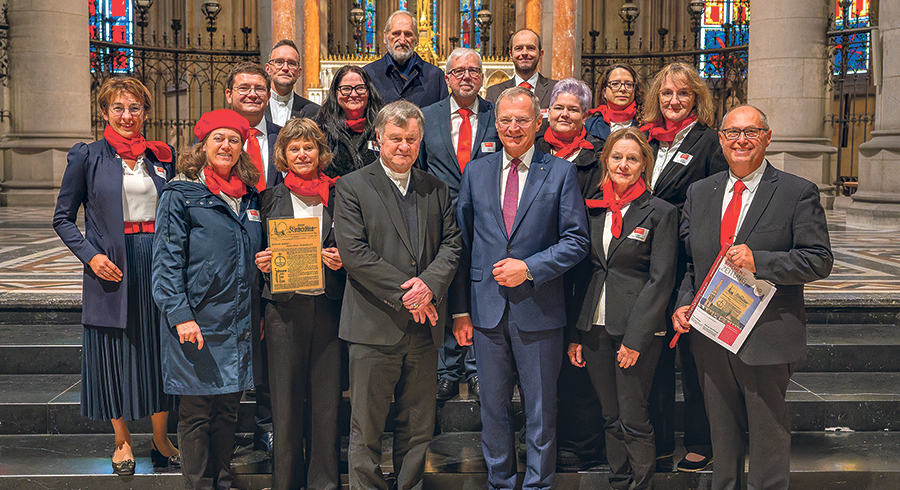 Mit einer Eucharistiefeier im Linzer Mariendom feierte die Kirchenzeitung gemeinsam mit Bischof Manfred ­Scheuer vergangene Woche ihren 80. Geburtstag. Unter den Gästen war auch Landeshauptmann Thomas Stelzer.