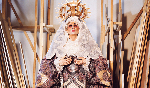 Madonnendarstellung von Irene Andessner.  