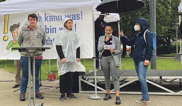 Dialogveranstaltung im Linzer Volksgarten  