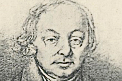 Matthias Pernsteiner. Portrait in der Zeitschrift „Glaube und Heimat“ (1965). Pernsteiner wurde in Friedberg geboren. Er wirkte um 1813 als Organist, Mesner und Lehrer in Hellmonsödt – und komponierte dort auch.