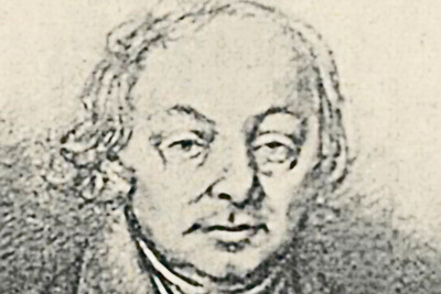 Matthias Pernsteiner. Portrait in der Zeitschrift „Glaube und Heimat“ (1965). Pernsteiner wurde in Friedberg geboren. Er wirkte um 1813 als Organist, Mesner und Lehrer in Hellmonsödt – und komponierte dort auch.
