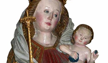 Pfarre K?nigswiesen, K?nigswiesen, Markt, Orgel mit Kreuzrippengew?lbe der Pfarre K?nigswiesen, Ober?sterreich, Orgel, Orgelpfeifen, Orgelspiel, Organist, Kreuzrippengew?lbe, Kirche, Kirchenschiff, Engel, Tastatur, Orgelbau, Altar, Gottesdienst, Feie