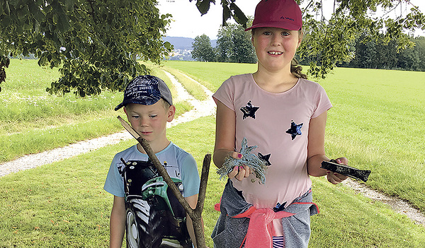 Die fleißigen Müllsammler/innen Judith und Christoph Anzengruber-Baumann