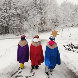 Sternsinger/innen der Pfarre Kollerschlag