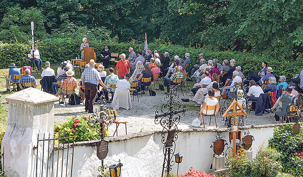 Coronabedingt fand vieles im Freien statt.