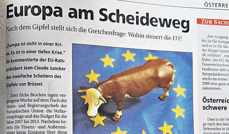 Vor 20 Jahren war die EU-Krise Thema.
