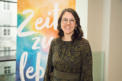 Karin Limberger, ehrenamtliche stv. Vorsitzende der Katholischen Frauenbewegung OÖ.  