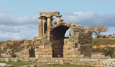 Das antike Korinth – für 18 Monate die Wirkungsstätte des Apostels Paulus.  