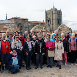 22. Oktober: Busgruppe in Avila