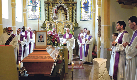 Requiem für Maria Dammer in der Pfarrkirche St. Radegund.