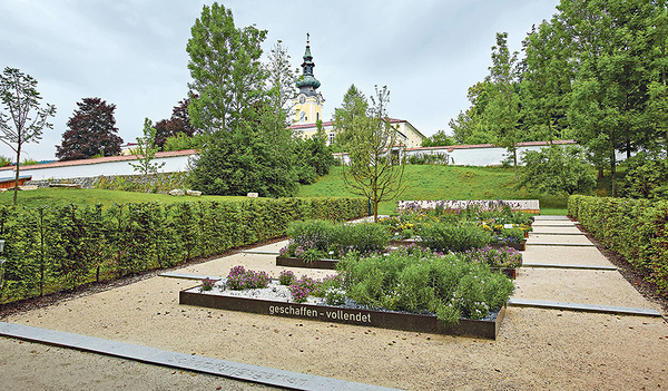 Der Schöpfungsgarten in Schlägl.