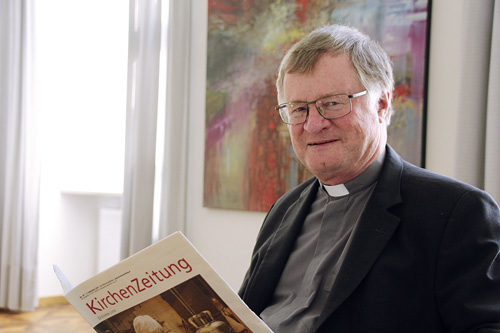Manfred Scheuer ist nach Joseph C. Fließer, Franz Zauner, Maximilian Aichern und Ludwig Schwarz der fünfte Diözesanbischof in der Geschichte der Linzer 'KirchenZeitung'.