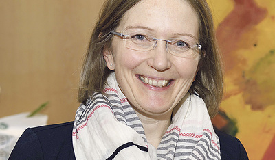 Ulrike Hammerl von der Betriebsseelsorge Steyr hofft, dass MAN in Steyr bleibt. 