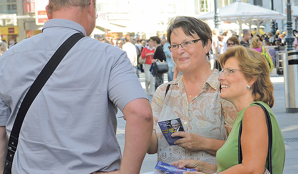 Das Straßenapostolat gehört zur Legion Mariens. 