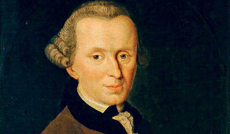 Immanuel Kant lebte von 1724 bis 1804.