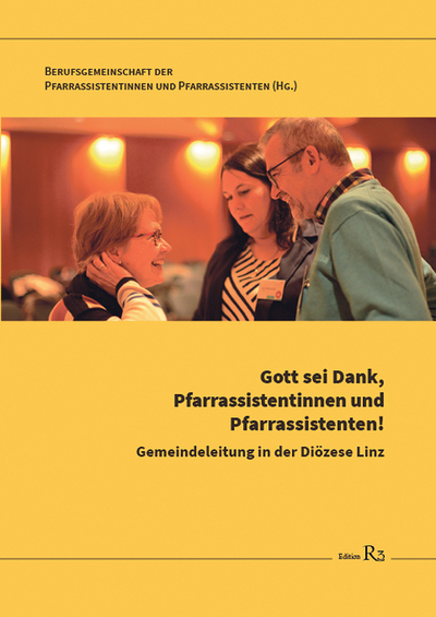 Zum 30-Jahr-Jubiläum hat die Berufsgemeinschaft der Pfarrassistent:innen ein sehr ansprechendes und informatives Buch veröffentlicht: Edition R3, 154 Seiten, ISBN 978-3-903239-12-8
