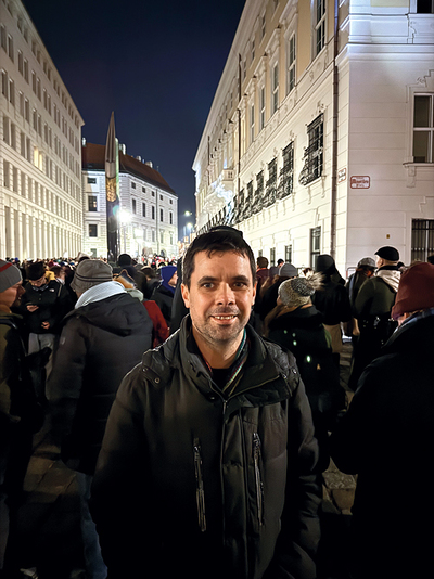 Thomas Immervoll kam am 9. Jänner als Vizepräsident der Katholischen Aktion Österreich zum Bundeskanzleramt.   