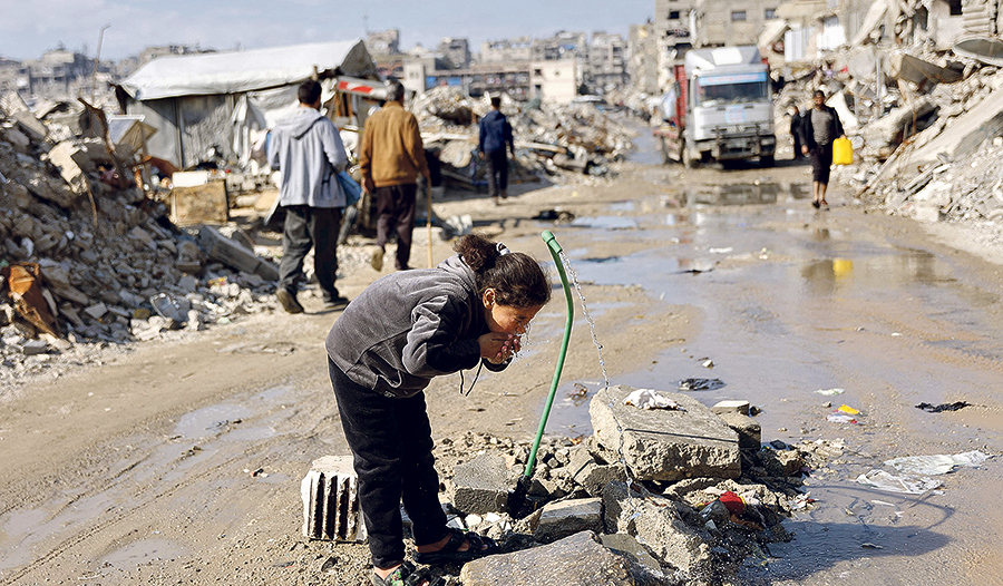 Die humanitäre Lage im Gazastreifen ist katastrophal. 
