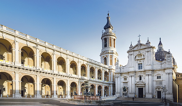 Wallfahrtsziel seit Jahrhunderten: die Basilika in Loreto  