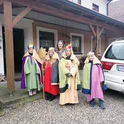 Sternsinger/innen der Pfarre Aspach