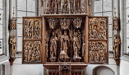 Martin Kriechbaum(?), Altar von Kefermarkt, 1490/95.  