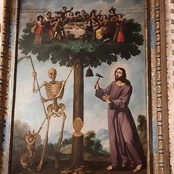 23. Oktober - Segovia: Der 'Lebensbaum“ in der Kathedrale