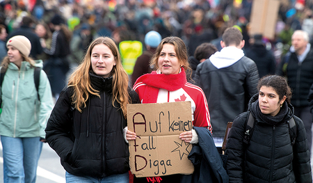 Frieden stiften kann heißen: sich hinstellen und Widerstand leisten, wie Jesus es getan hat. 
