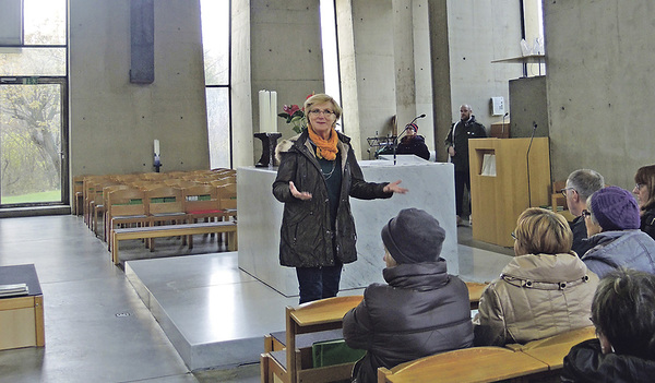 Beeindruckender Besuch in der Wotruba-Kirche in Wien  bei einer Tagesfahrt des DKV     