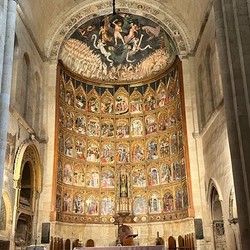 24. Oktober - Salamanca: Altar der alten Kathedrale