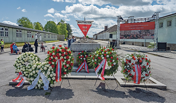Die diesjährige Gedenk- und Befreiungsfeier im ehemaligen Konzentrationslager Mauthausen.