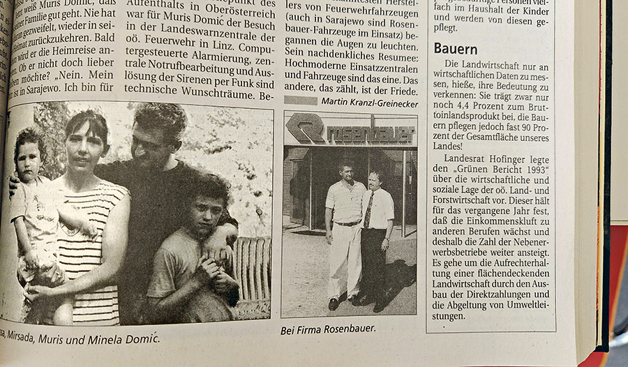 Die Betroffenen des Bosnienkriegs (1992–1995) standen im Fokus der Berichterstattung. 
