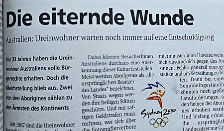 Vor 25 Jahren  warfen die Olympischen Spiele ein Schlaglicht auf Australien.  