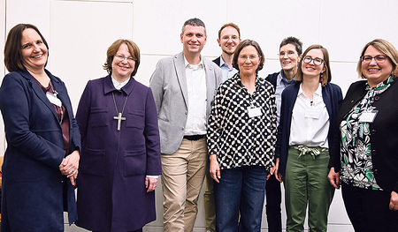 Die Referent:innen der Tagung. 