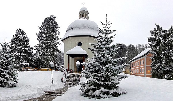 Die Stille Nacht Kapelle in Oberndorf bei Salzburg