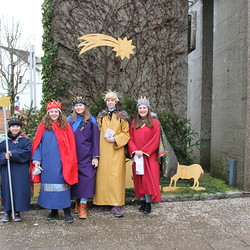 Sternsinger/innen aus der Pfarre Timelkam