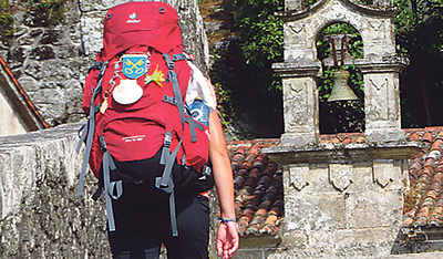 Mehr als 12 Kilo im Rucksack können zu einer schweren Last werden.