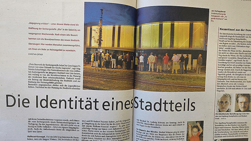 Thema vor 20 Jahren: Die Eröffnung der Seel-sorgestelle St. Elia. 