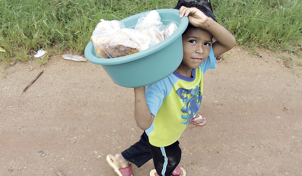 Mädchen in Nicaragua