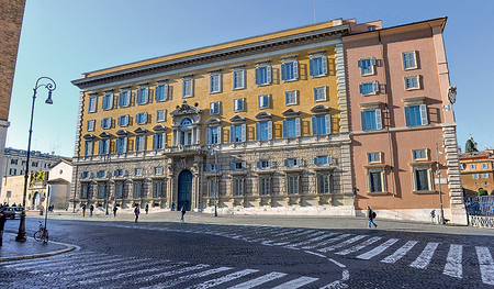 Der Palazzo der Glaubenskongregation: früher eine gefürchtete Adresse für Theolog/innen.