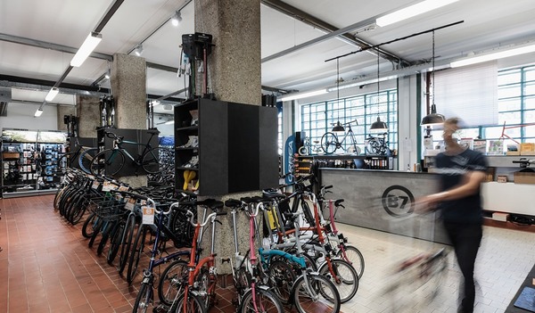 B7 Fahrradzentrum in der Tabakfabrik