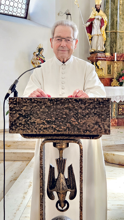  In der Kirche will er vor allem die Freude am Leben als wichtigen Aspekt des Glaubens vermitteln. 