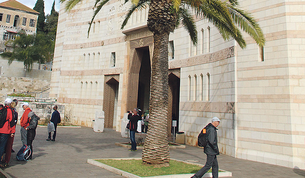 Von den Franziskanern betreut: die Verkündigungsbasilika in Nazareth.