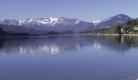 Hallst?ttersee, Goisern, Kur von Elisabeth, Besuch bei Familie Weidenholzer, Wanderung am Ostufer, See